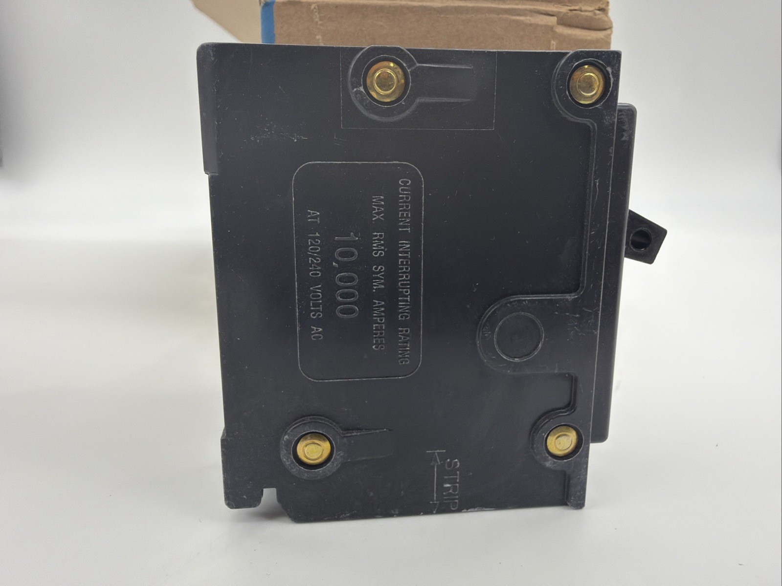 Box of 10 Eaton BR120 20A Single Pole Circuit Breakers NEW UL Listed