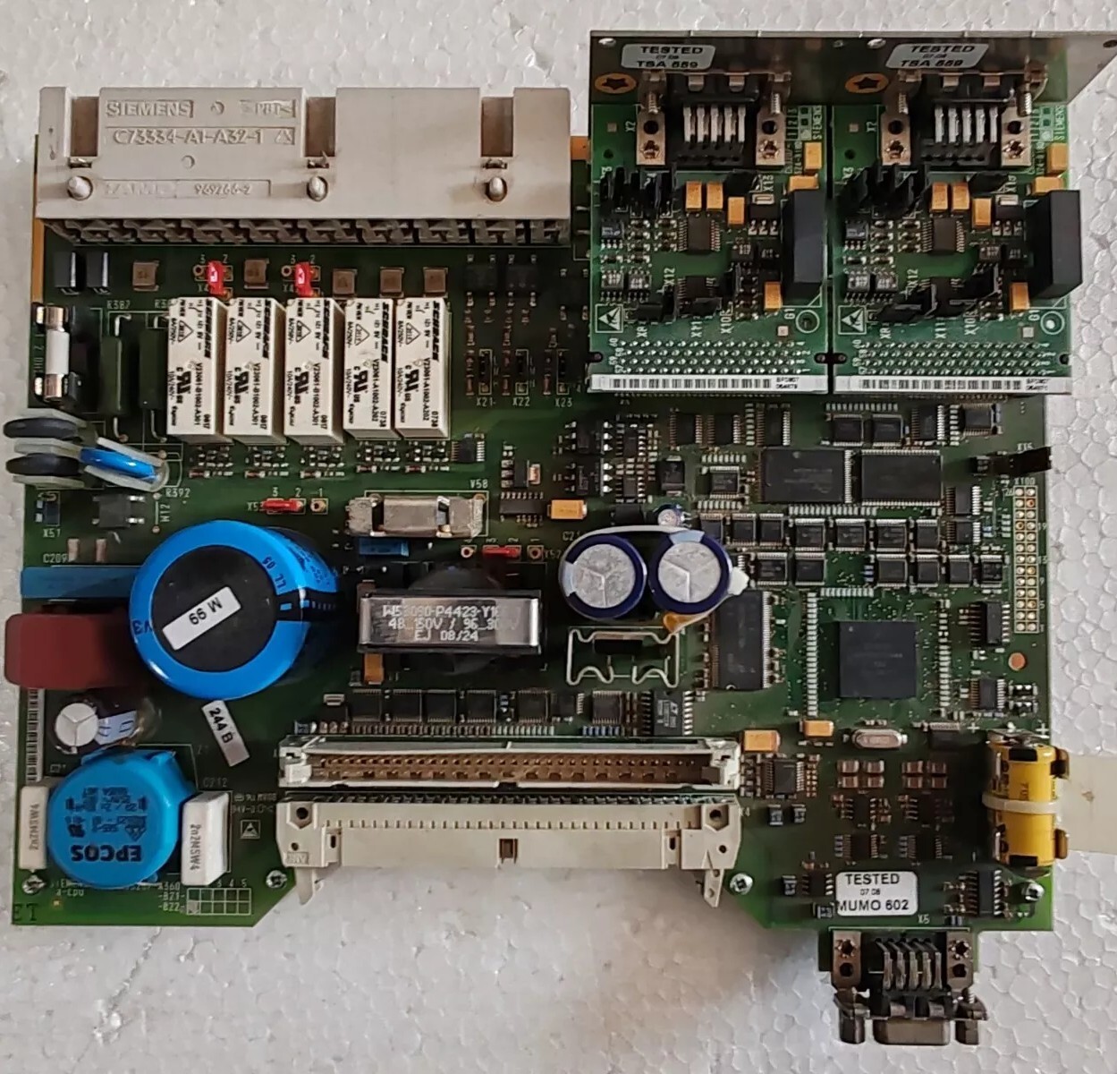 Siemens Overcurrent Protection PCB