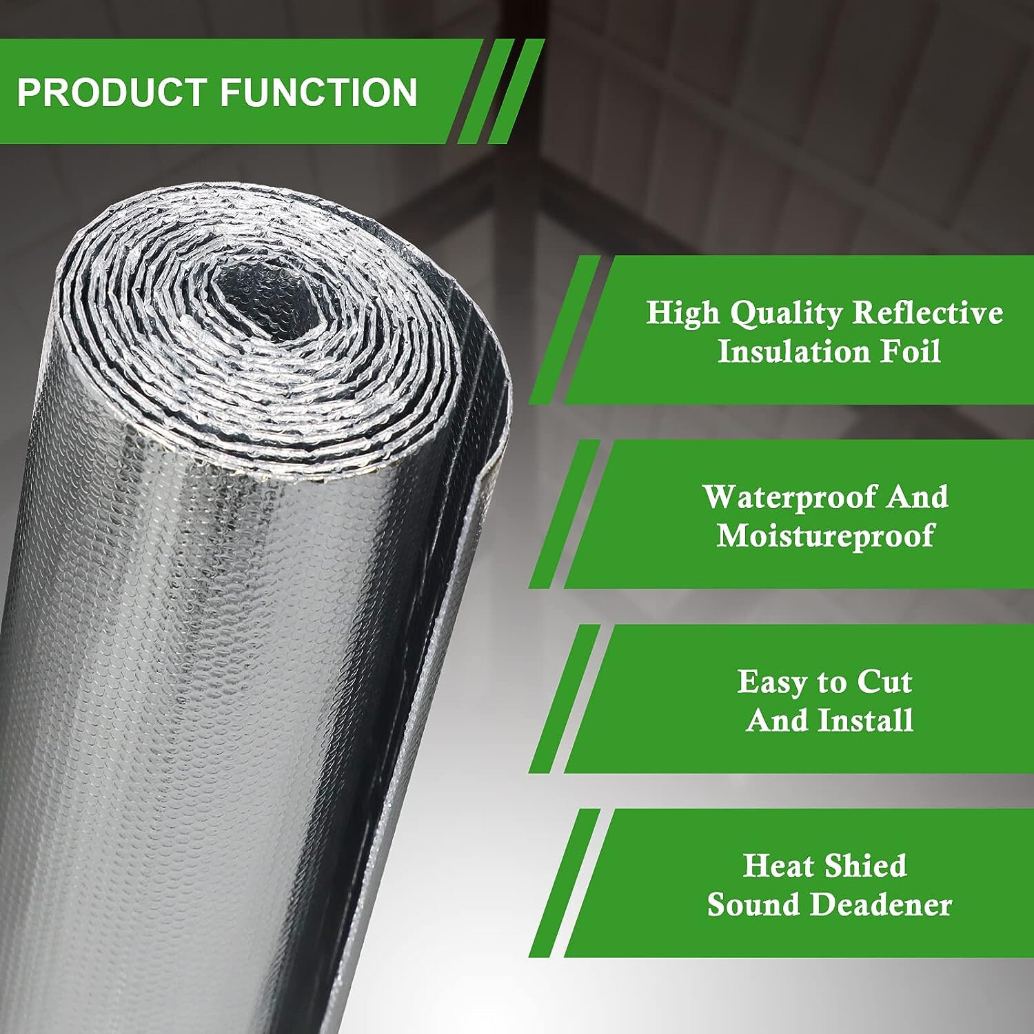 REFLECTIX 24 in. x 50 ft. Double Reflective Insulation Radiant Barrier (SECONDS)