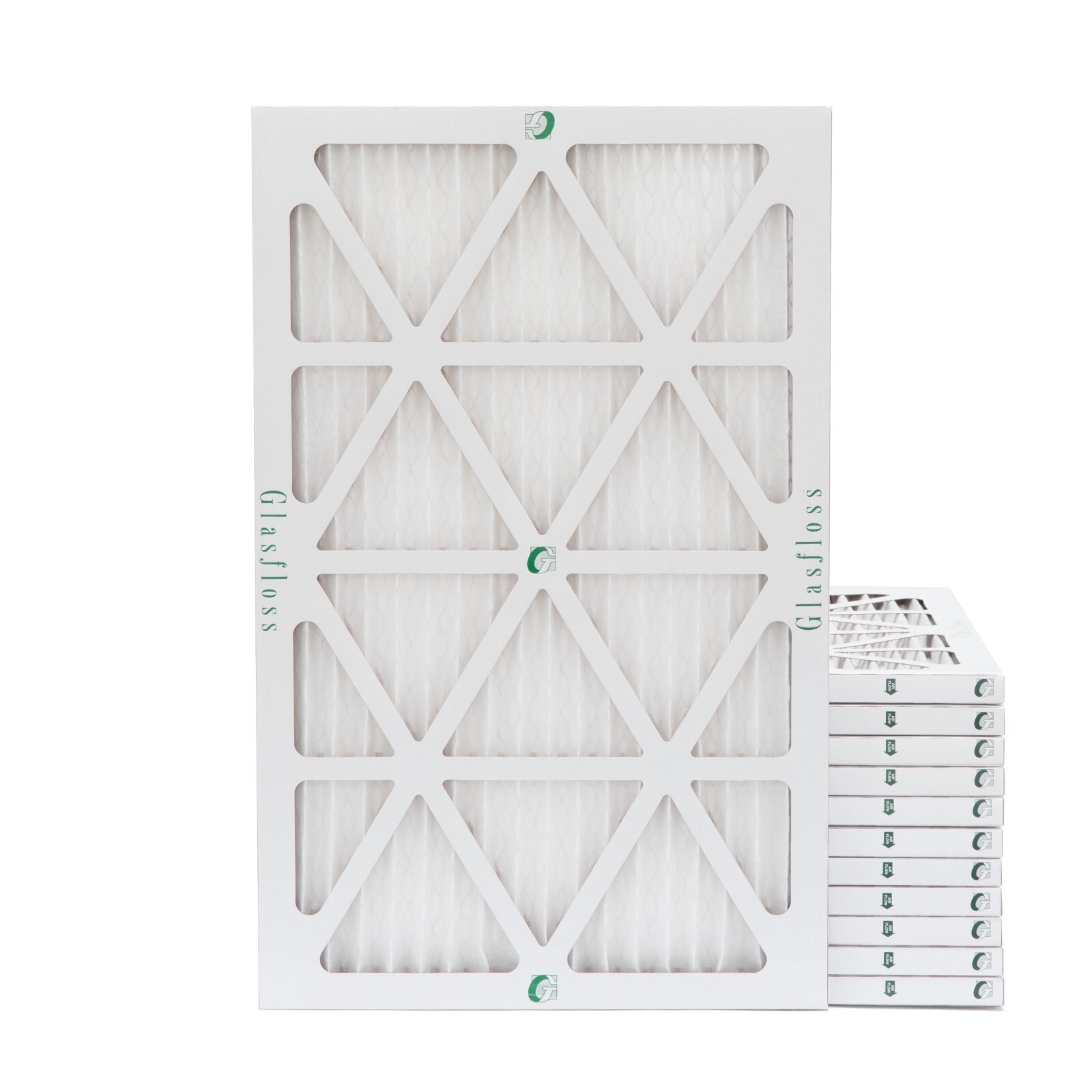 10x24x1 MERV 10 Pleated Air Filters. 12 PACK. Actual Size: 9-1/2 x 23-1/2 x 7/8