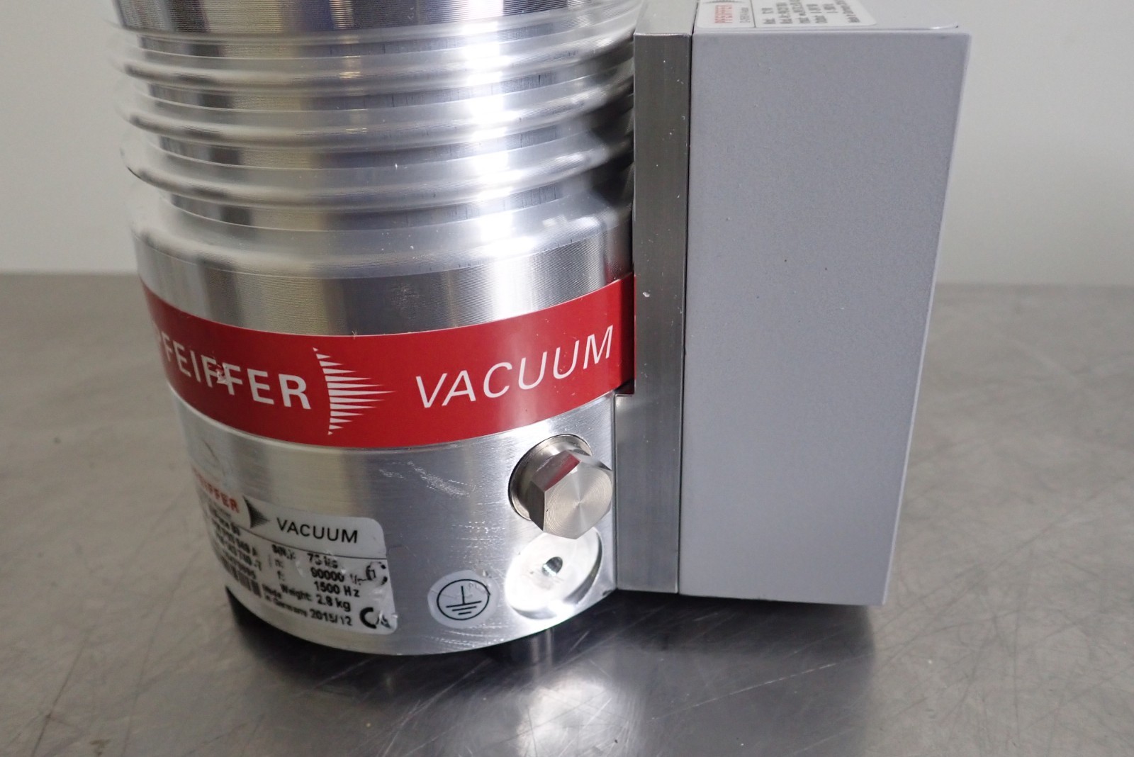 Pfeiffer HiPace 80 / Agilent G3170-80161 Turbo Vacuum Pump w/ Controller TC 110