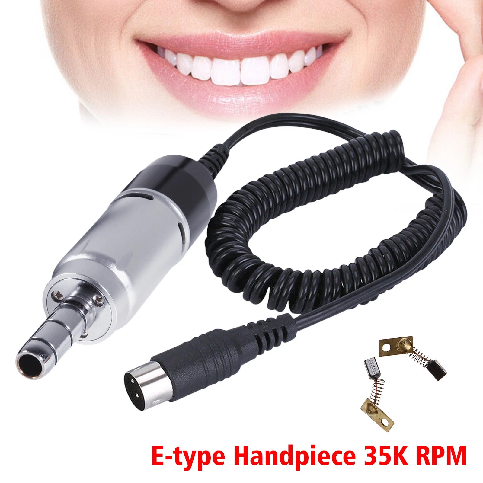 Dental Micro Motor E-Type Connector High Speed Handpiece Standard 35K rpm US