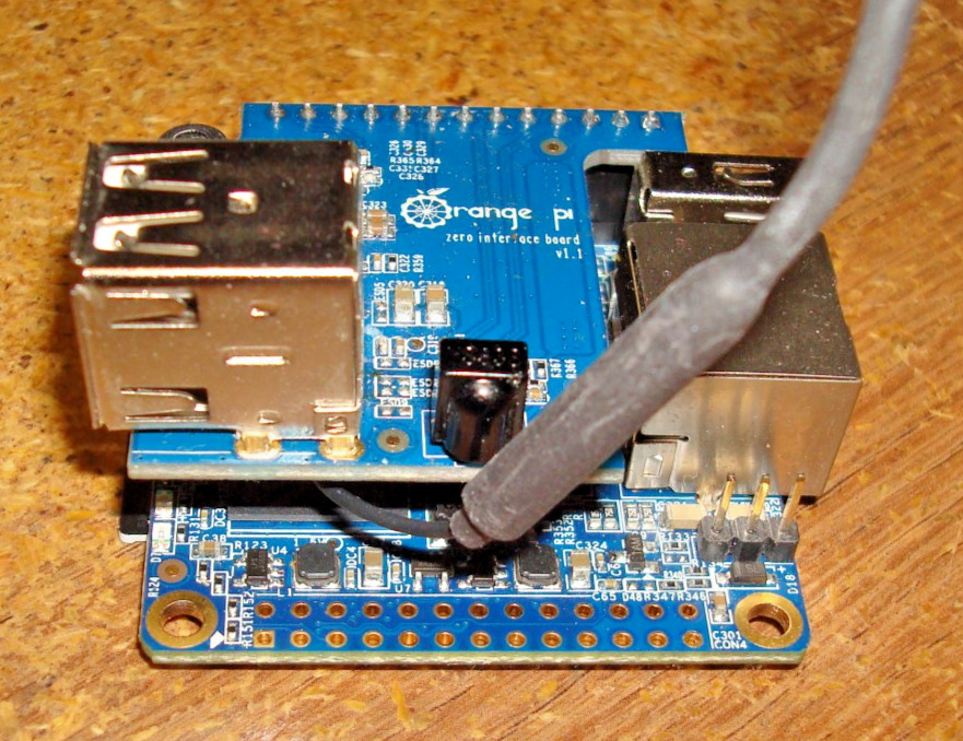 Orange Pi Zero 512 Meg with Expander Board. With SD card Ububtu Linux
