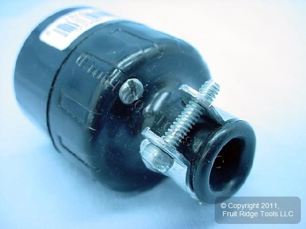 Leviton RESIDENTIAL Straight Blade Connector Plug NEMA 1-15 15A 125V 612 Bagged