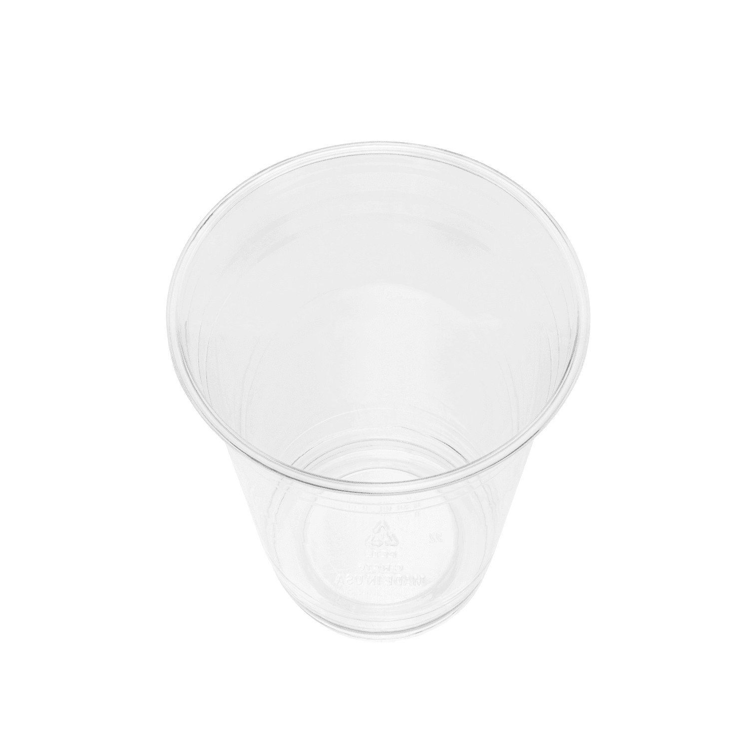 Karat 16oz PET Plastic Cold Cups (98mm) – 1,000 ct, C-KC16