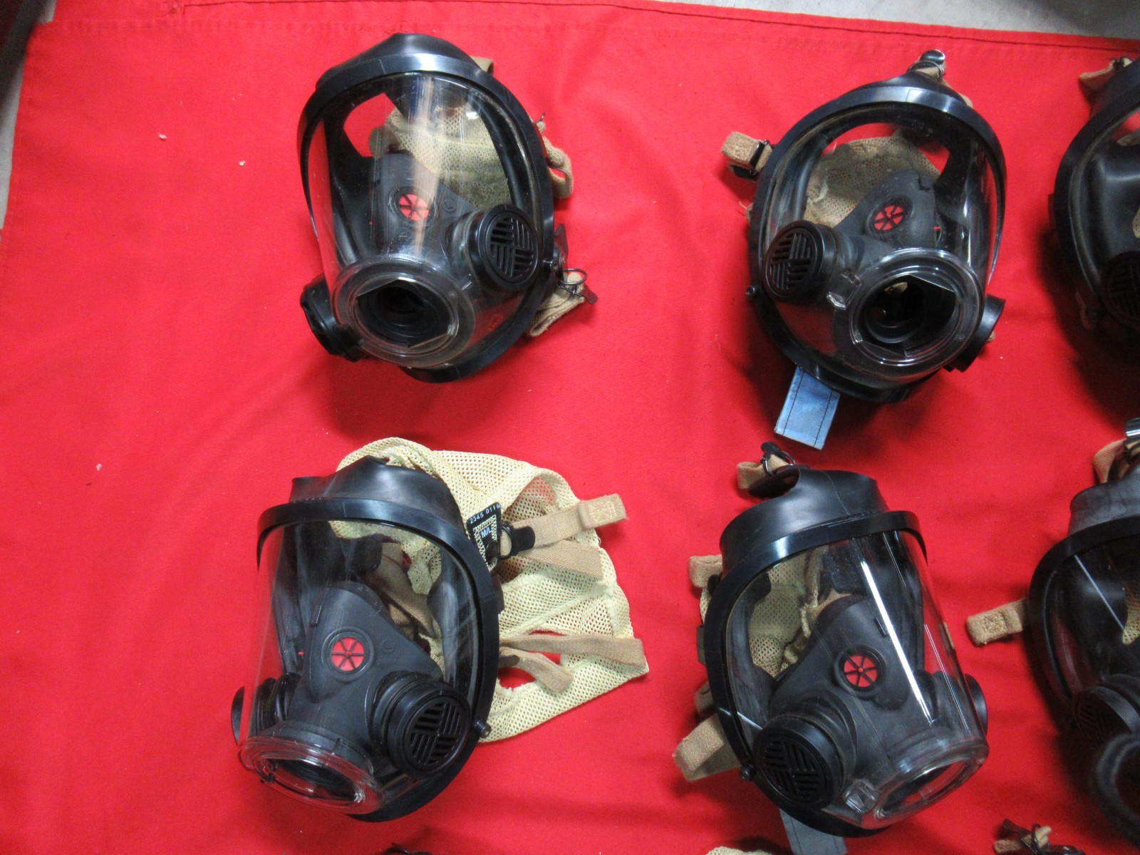 SCOTT AV-3000 HT MASK w/KEVLAR NETTING SMALL MEDIUM LARGE Firefighter SCBA AIR