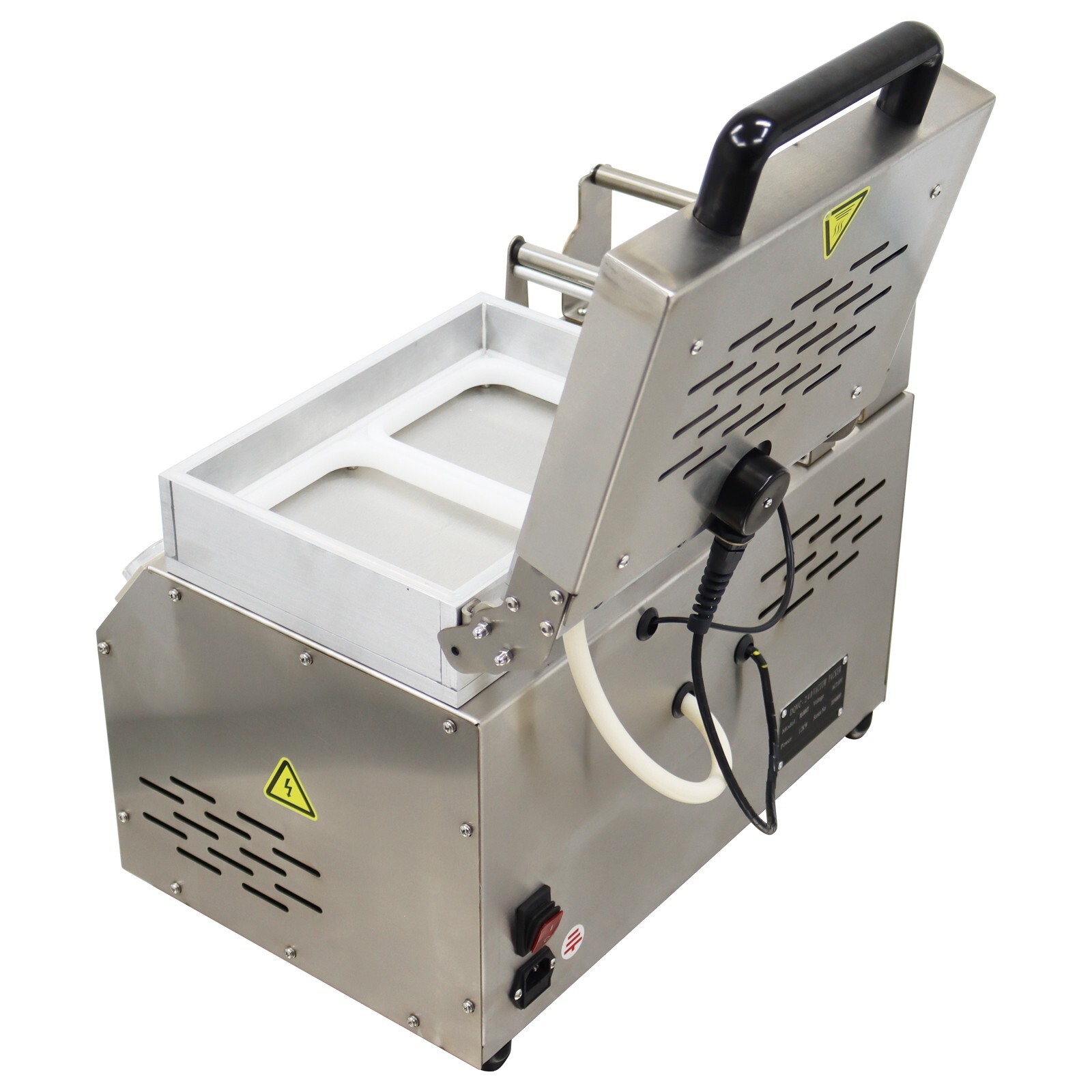 110V/60Hz Bench Vacuum Sealer 2 Slots Commercial Vacuum Skin Packaging Machine