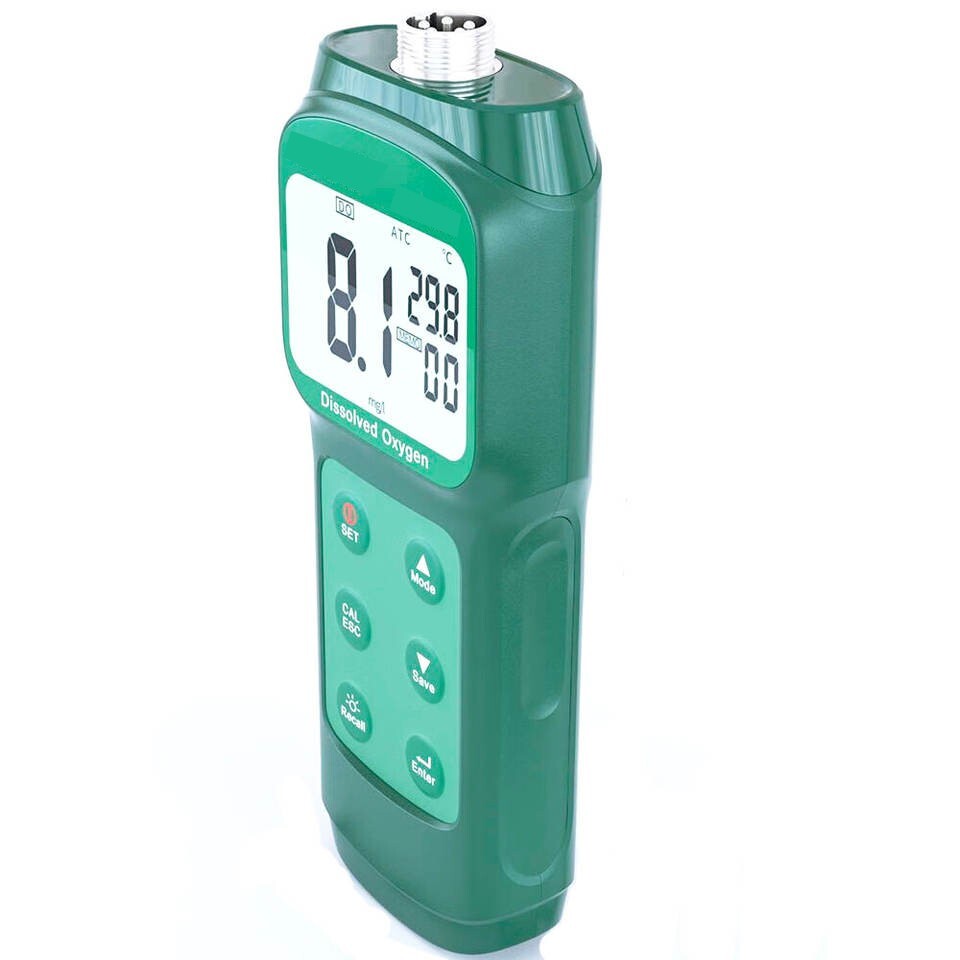 Dissolved Oxygen Meter Water Quality Analyzer with 5 Meters Probe 0.0~30.0mg/L