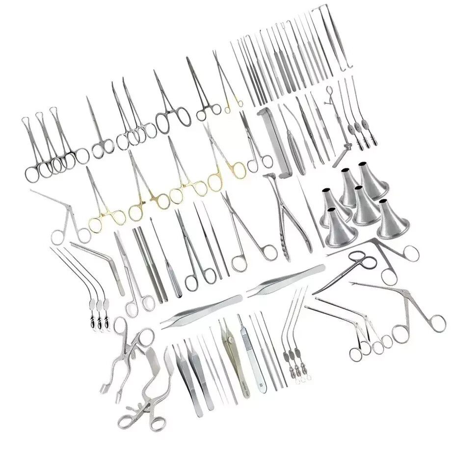 Tympanoplasty Instruments 101 PCs Set Micro Ear Surgery ENT Instruments
