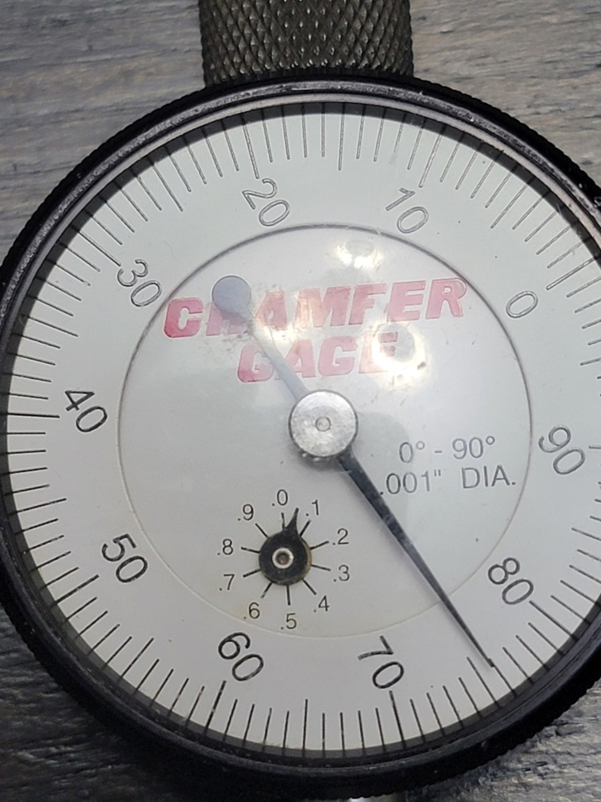 BARCOR INC. Model 1090 0-90 Degree .001″ DIA. Chamfer Gage Made In The USA ?