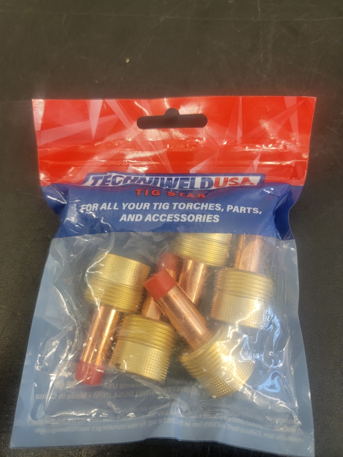 LOT OF 2 Tig Star Gas Lens TS45V64 (Bag Of 5) TOTAL 10 PCS.