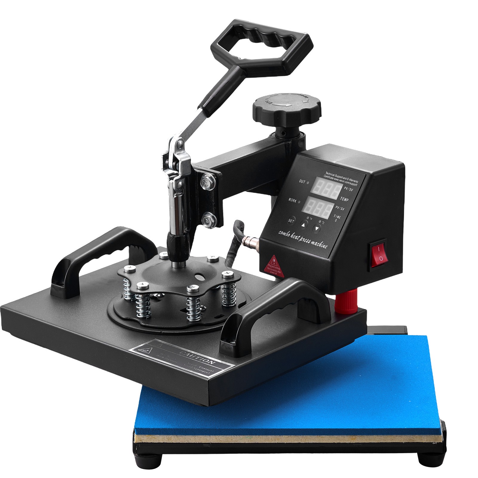 Uimoso DUAL DIGITAL HEAT PRESS MACHINE T-SHIRT SUBLIMATION PRINTER TRANSFER