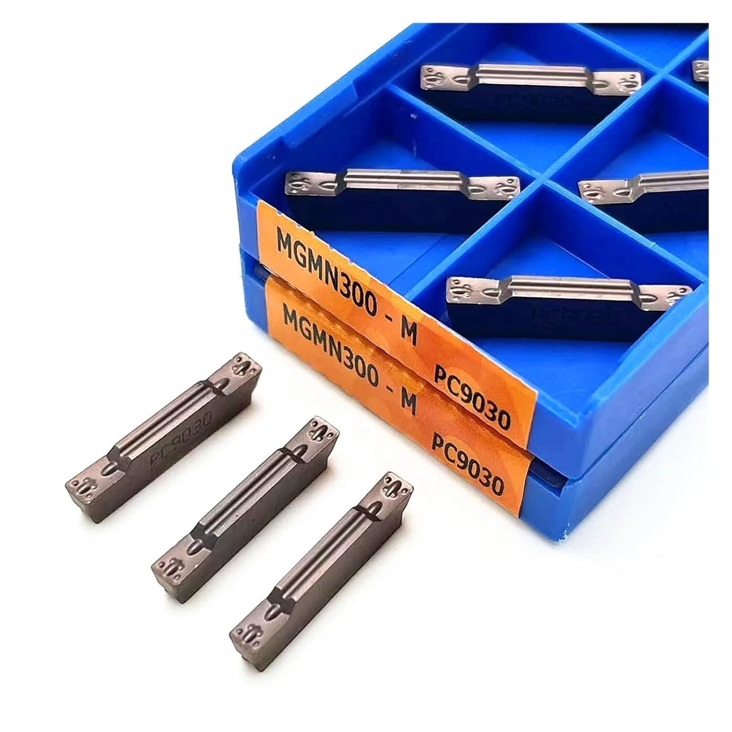 20Pcs (2boxes) MGMN300-M PC9030 CNC Grooving Parting Cut-Off Carbide Insert 3mm