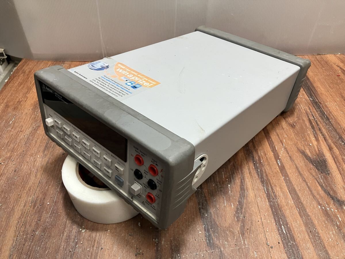 Agilent 34401A 6 1/2 6½ Digital Multimeter Digit Power-on check Japan