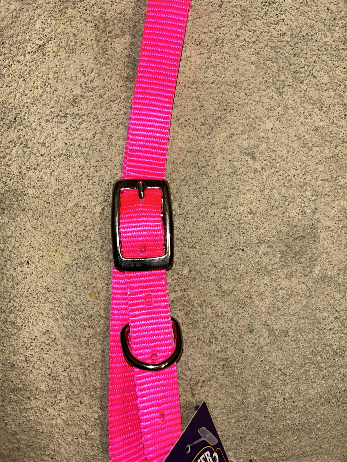 Weaver Leather Livestock Goat Collar, Hot Pink, Medium