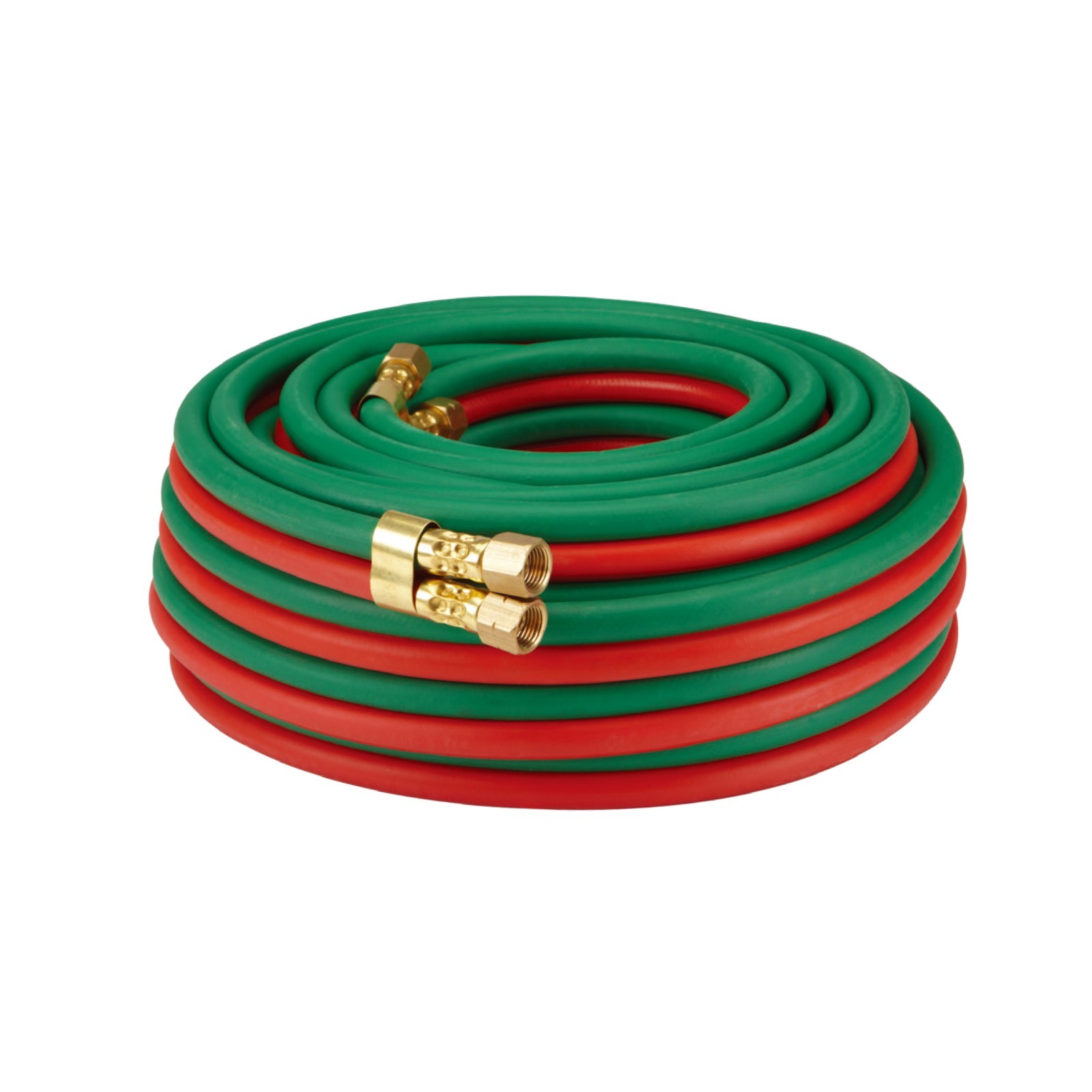 1/4″ x 25′ Twin Welding Hose ? Meets RMA/CGA Standards for Grade R, Type D)