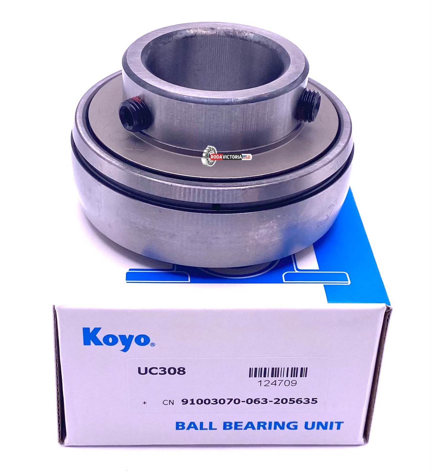 KOYO UC308 Radial Insert Ball Bearing 40x90x52 mm