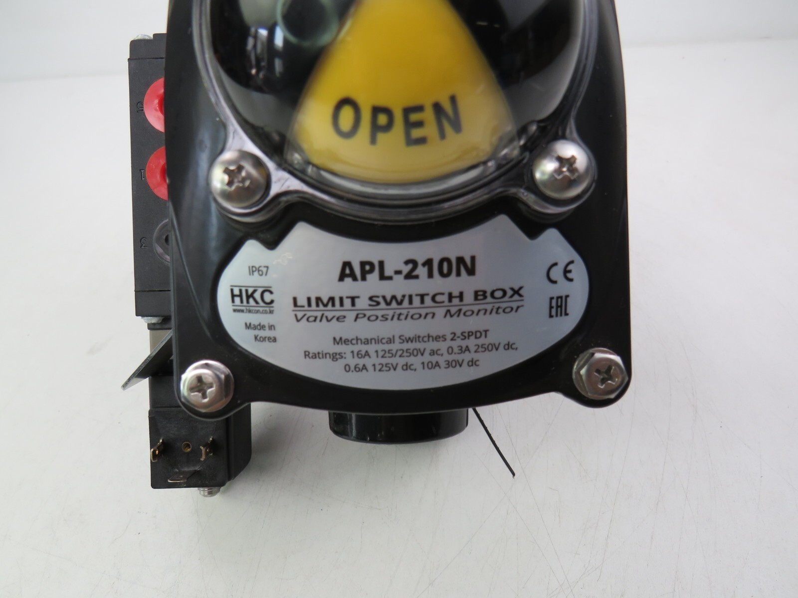 ACTREG EN ISO5211-F04-Y-LD-14 PNEUMATIC ACTUATOR APL-210 6519 W 6.0 00131421