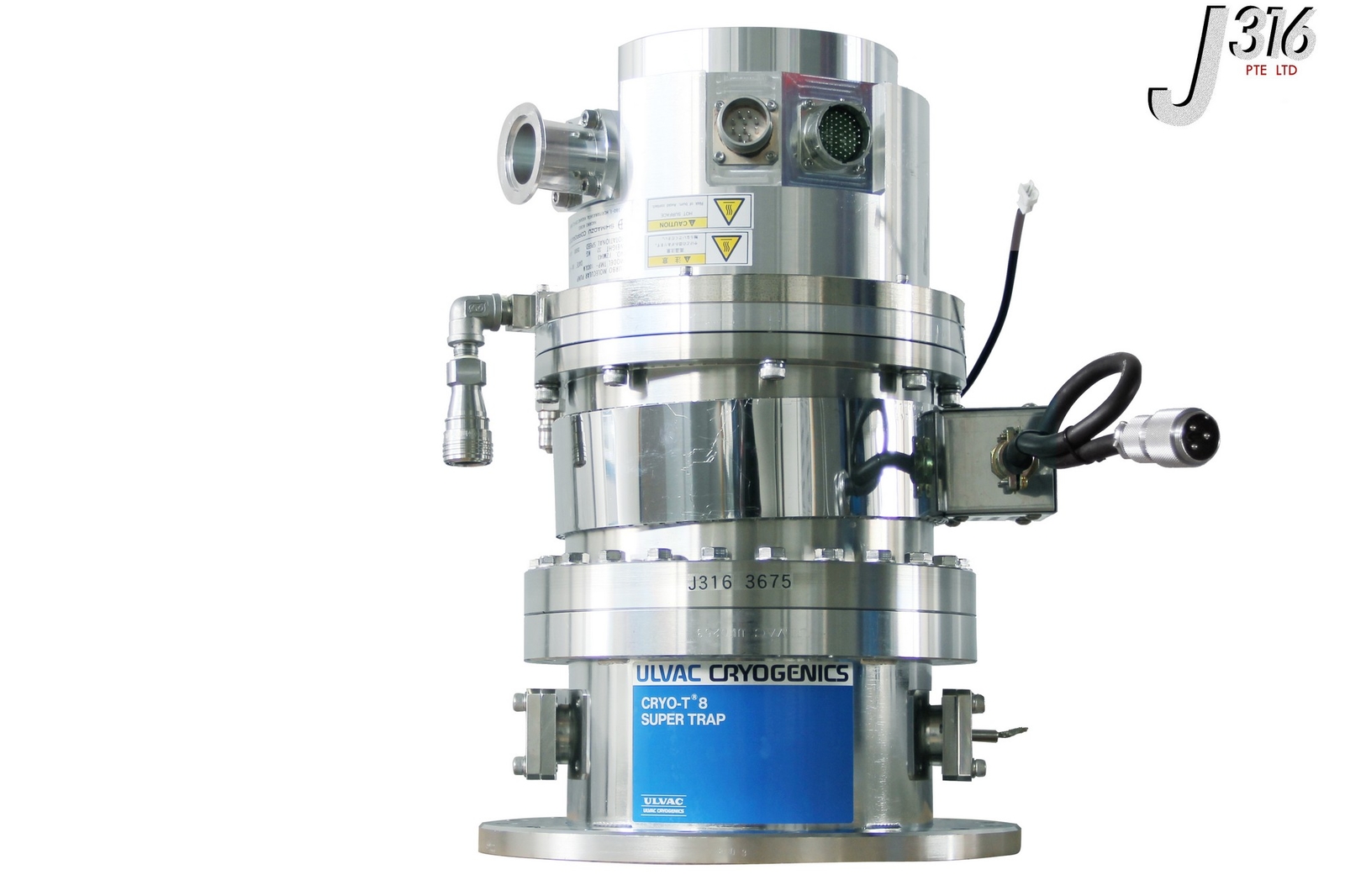 3675 SHIMADZU TURBO PUMP W/ ULVAC CRYOGENICS SUPER TMP-1003LM