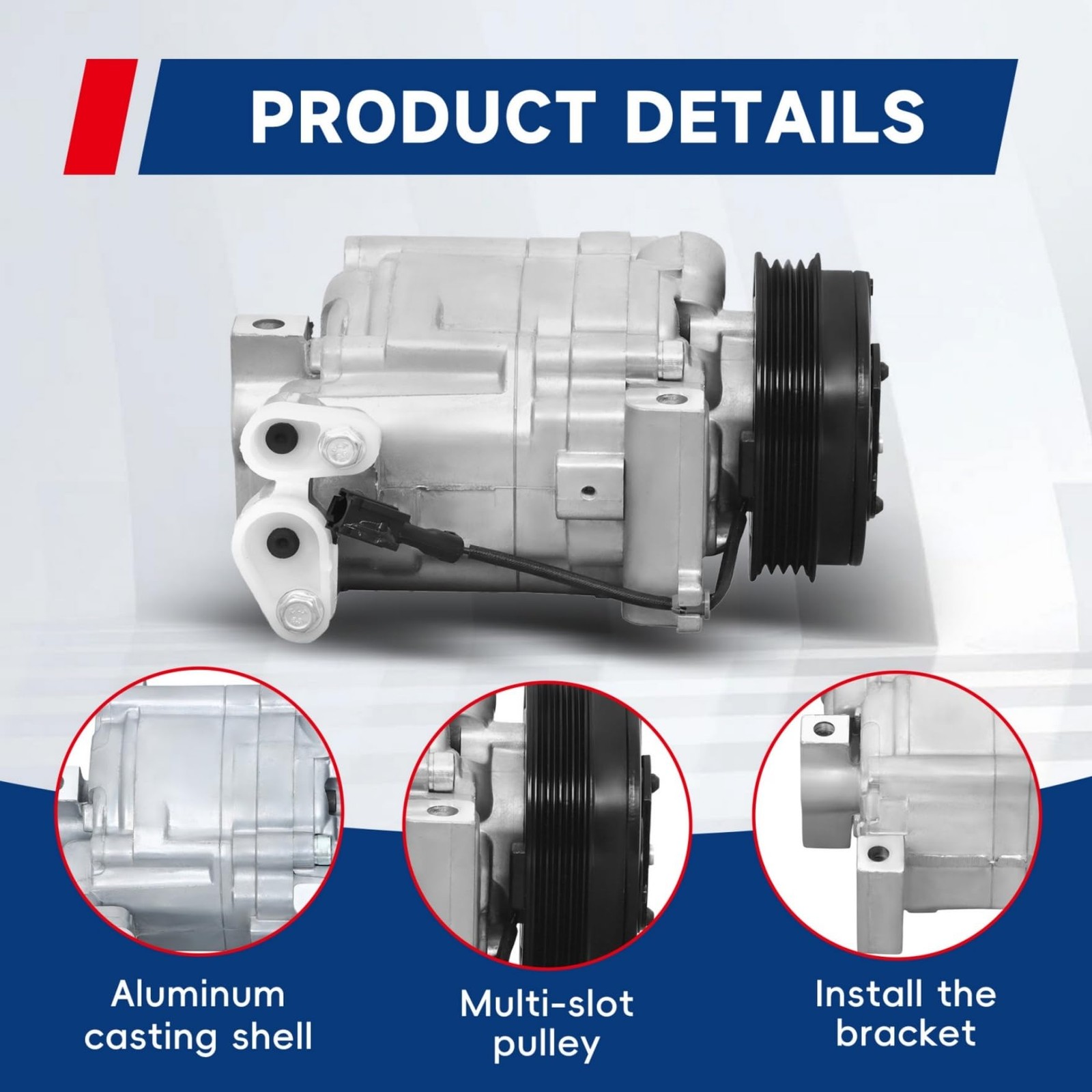 Waltyotur Ac Compressor Replacement For Forester 2007-2013 Impreza 2008-2011