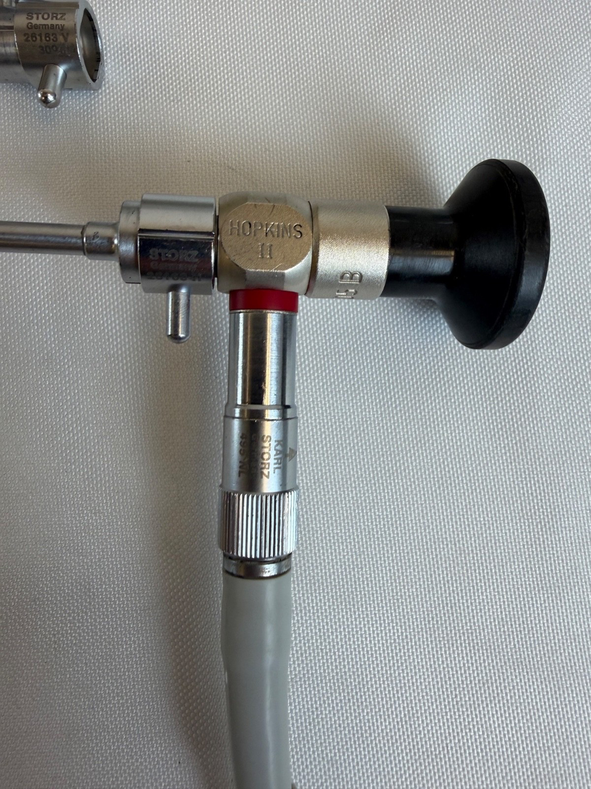 9 Piece Karl Storz 27005B Diagnostic Hysteroscope Set w Sterilization Tray OBGYN