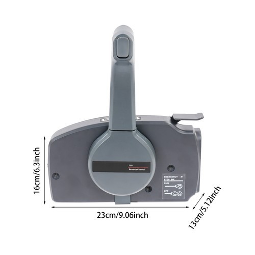 9.06*5.12*6.3in Side Or Handlebar MountOutboard Remote Control Box Remote Start