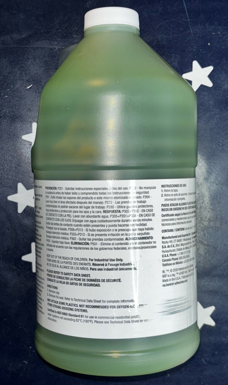 Loctite 648 Retaining Compound 1 Liter (33.8oz) 1835917 USA ONE BOTTLE