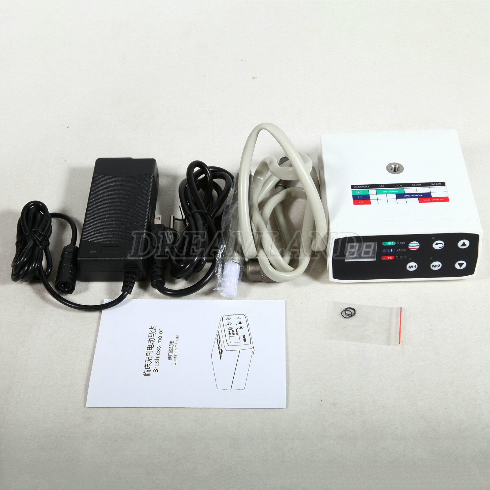 Dental Electric Motor System Clinical Micromotor 1:5 Handpiece Fit KAV