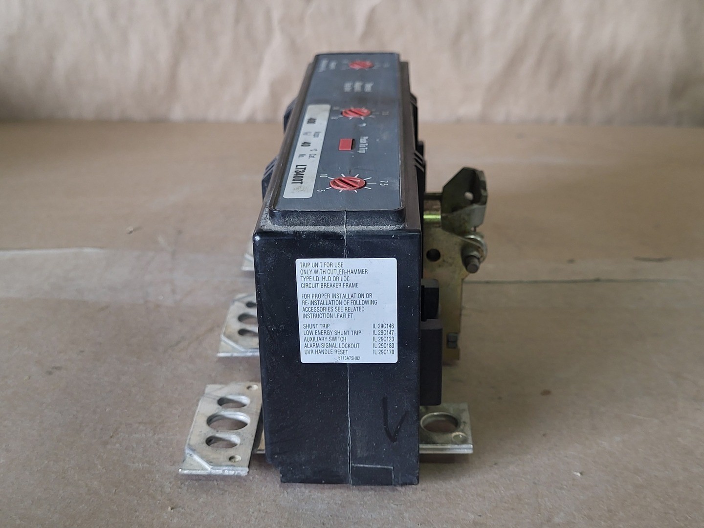 SQUARE D LT3400T 400 Amps 3-Phase Circuit Breaker Trip Unit – Electrical