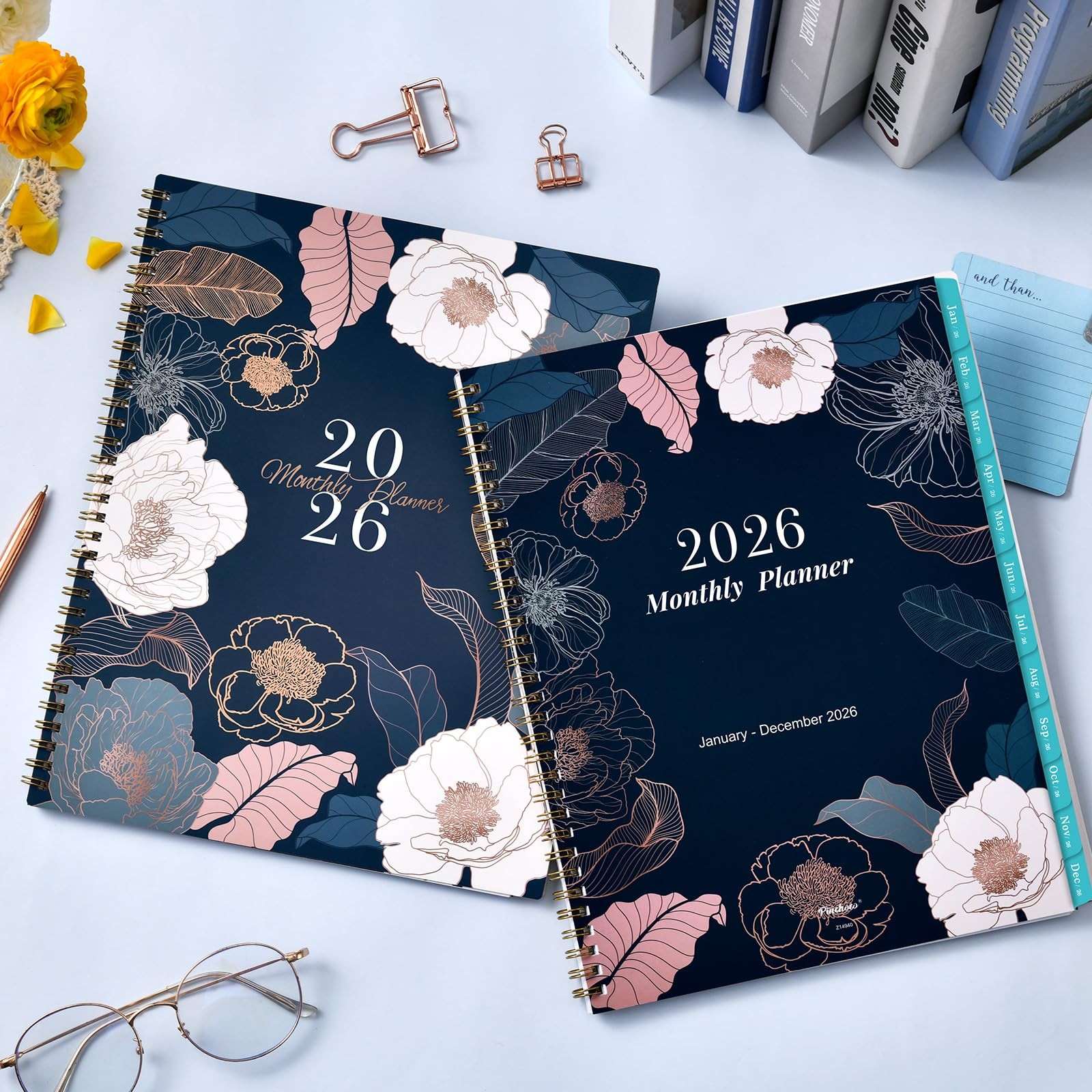 2024-2026 Monthly Planner/Calendar – 2024-2026 Monthly Planner with Tabs