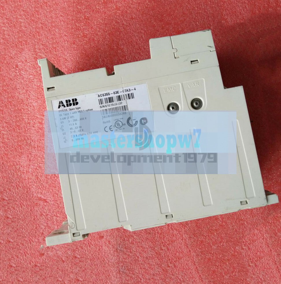 1Pcs ABB 3KW 7.3A ACS355-03E-07A3-4 380V Used