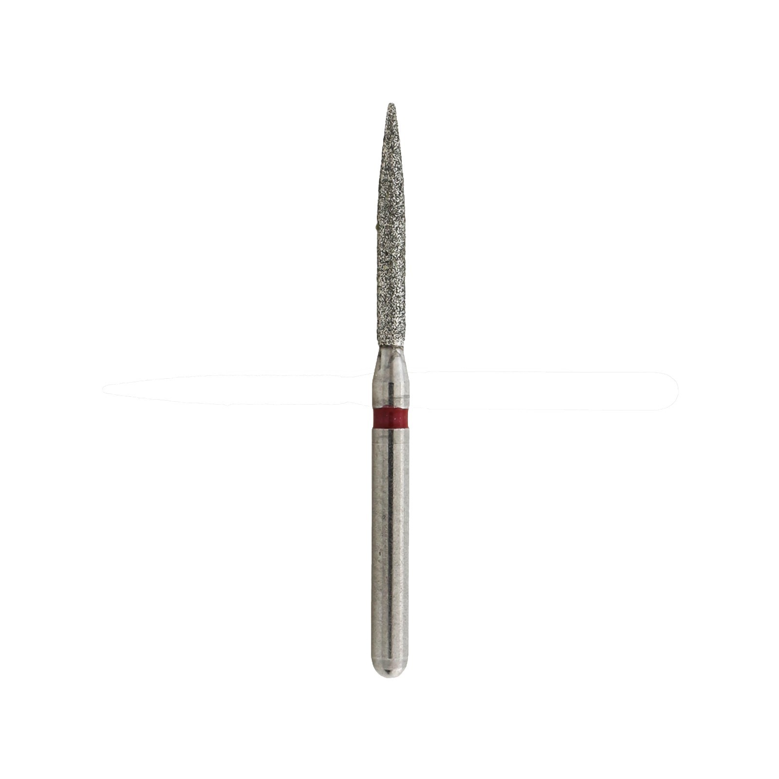 Dental Diamond Burs Flame Fine 863/012F FG Bur High Speed Friction Grip Burr Red