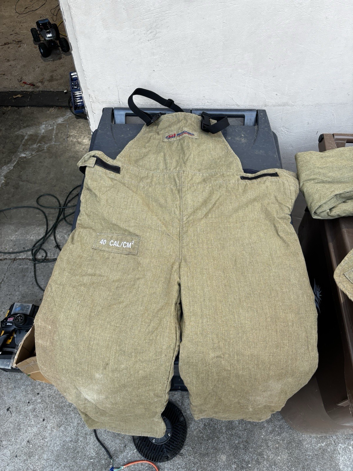 Mitchell HRC 4 40 Cal Super Lightweight Arc Flash Jacket Overalls Kit With Air