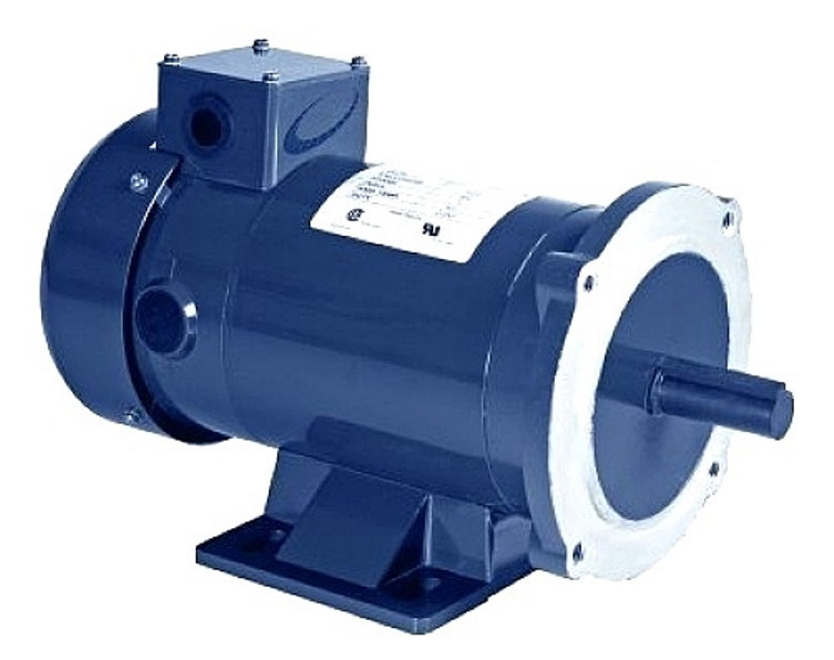 DC MOTOR, 1/2HP, 56C, 90V/1750RPM, TEFC, Hallmark Industries