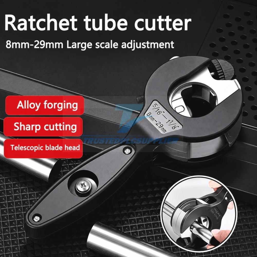 Heavy Duty Ratchet Pipe Cutter Tool for Cutting PVC PPR PE Copper Steel Metal