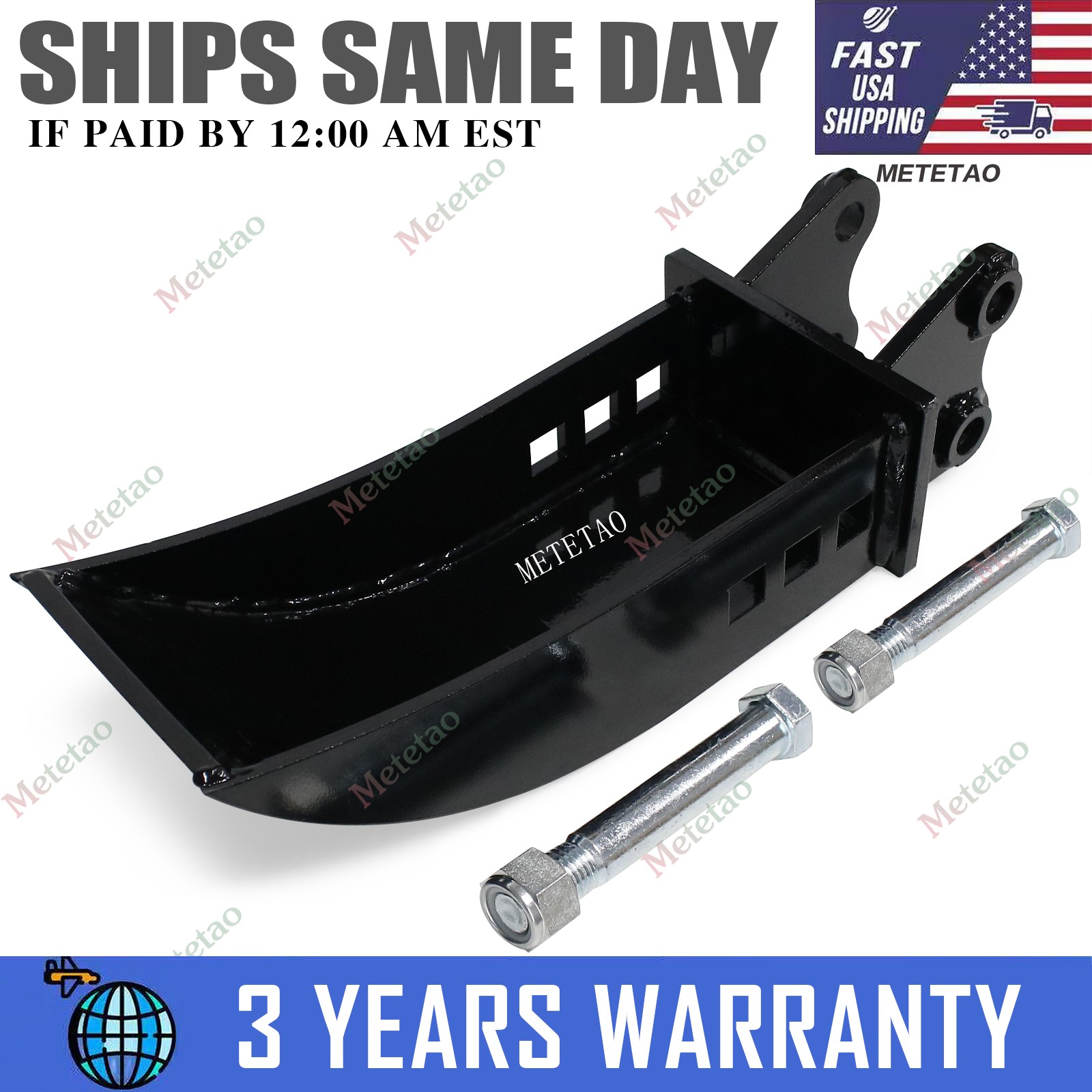 150mm Narrow Bucket Attachments For 0.8-2 Ton Mini Excavators Digger