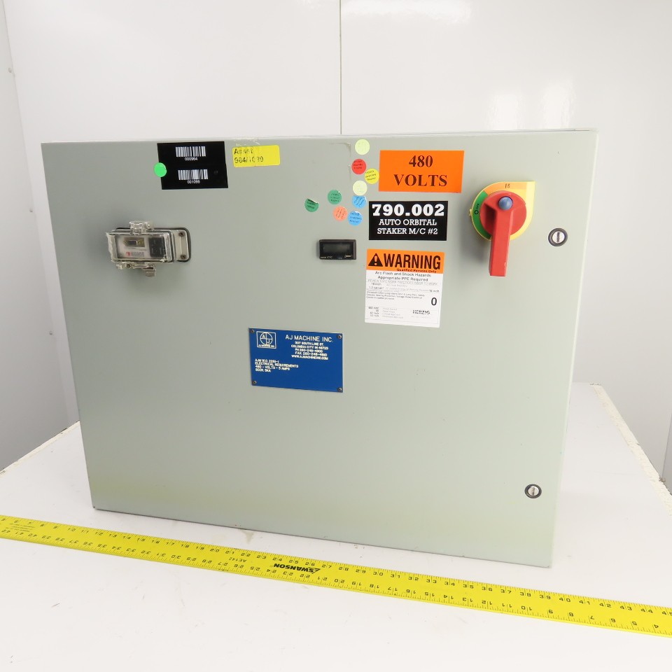 Hoffman CSD24308 24″ x 30″ x 8″ Electrical Enclosure Backplate & 30A Disconnect