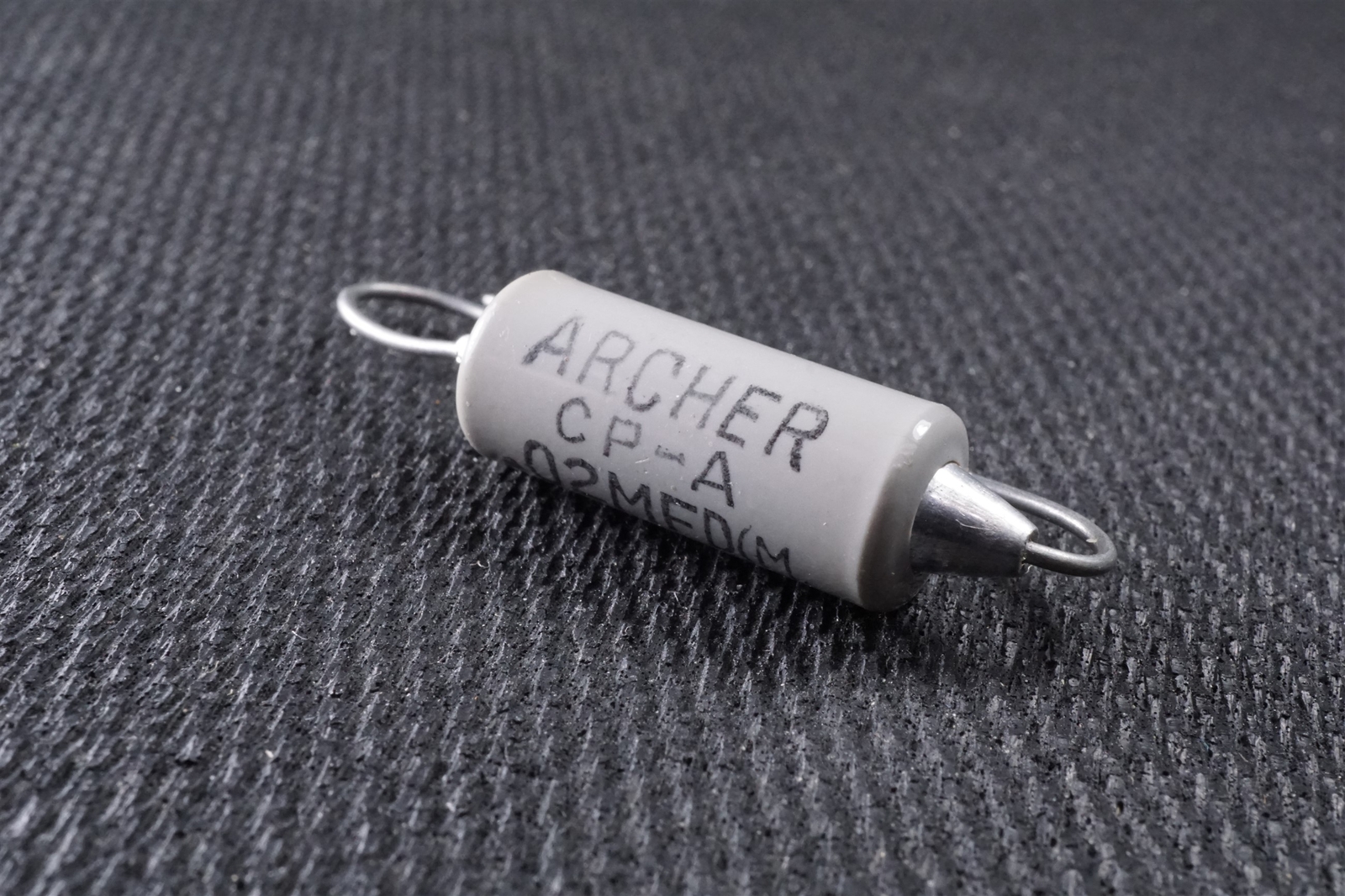 CP-A .02 Archer Oil Filled Capacitor 0.02uF .02MFD 1000V Axial 8.3mm D NOS