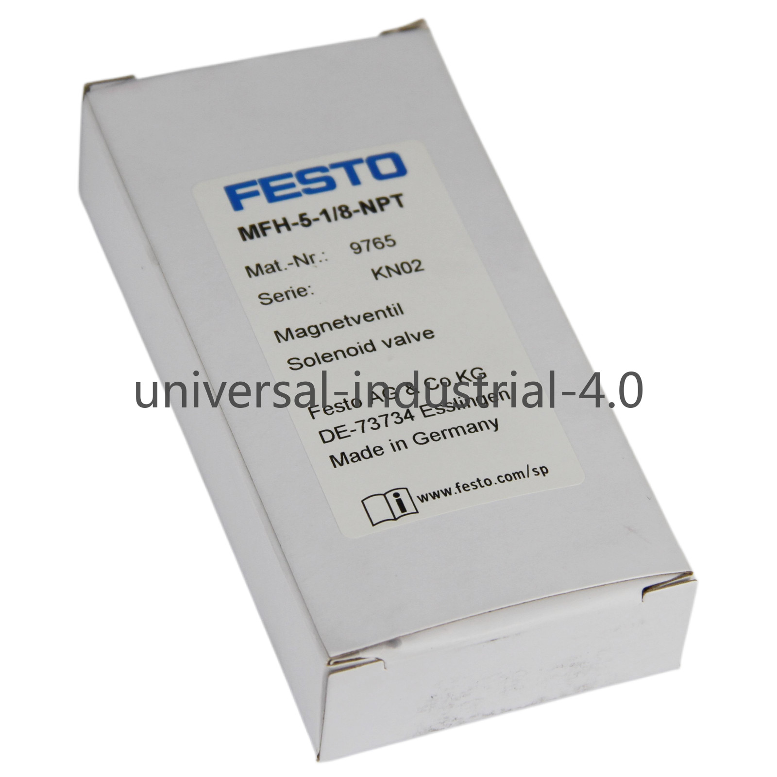 1Pc New FESTO MFH-5-1/8-NPT 9765 Solenoid Valve – US Stock