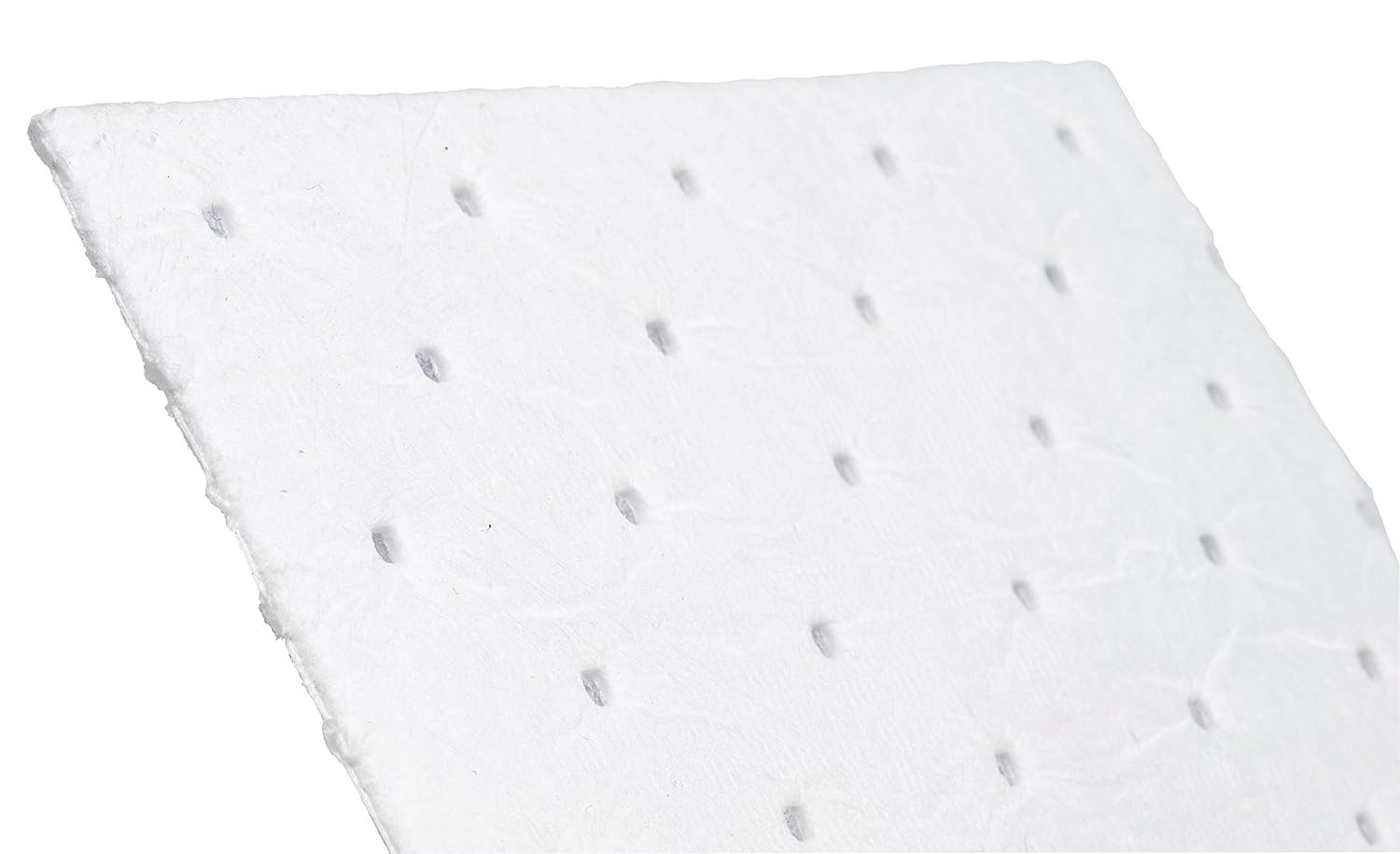 Heavy Weight Oil Absorbent Pads 100 Count 15 x 17 Inch Meltblown Polypropylene