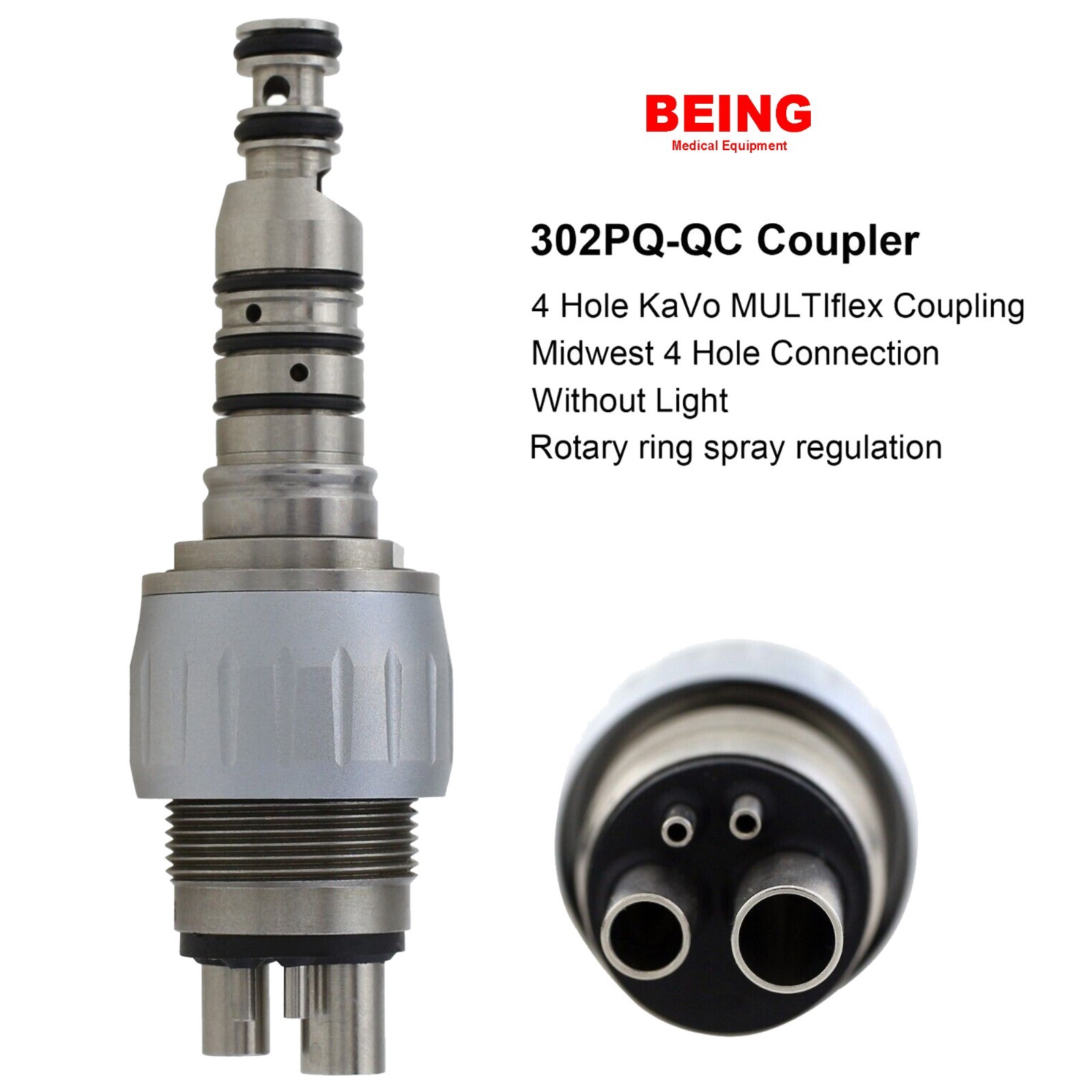 For Kavo Multiflex Coupler 4 6 Hole NSK Coupler BEING Dental Handpiece Coupling