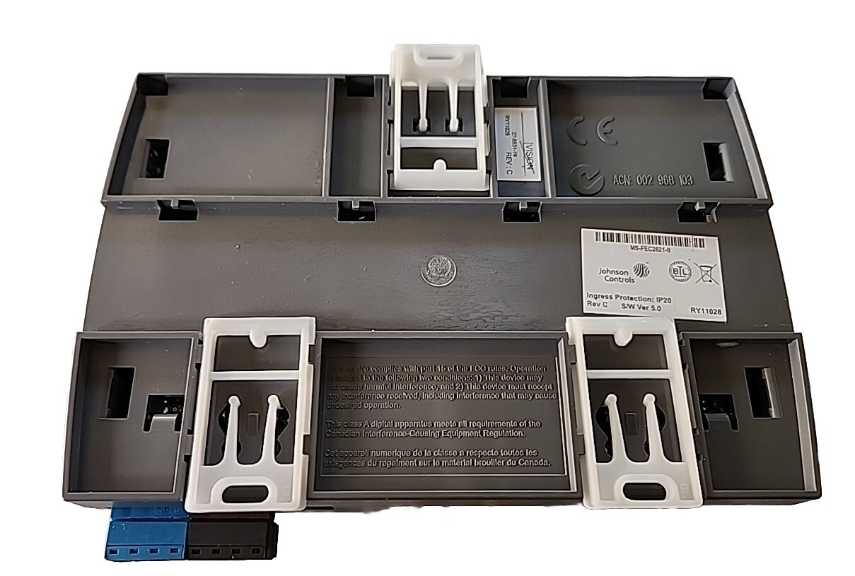 Johnson Controls MS-FEC2621-0 Programmable Controller Rev. C S/W Version 5.0