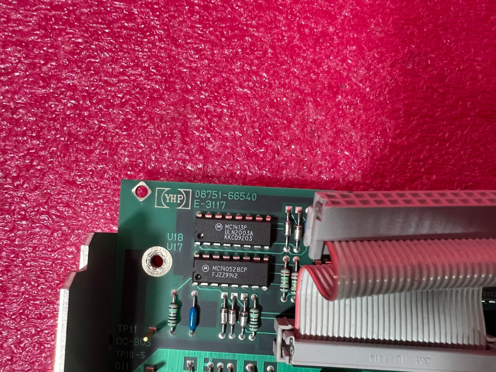 HP Agilent 8751A 5Hz to 500 MHz Network Analyzer Board 08751-66540 E-3117