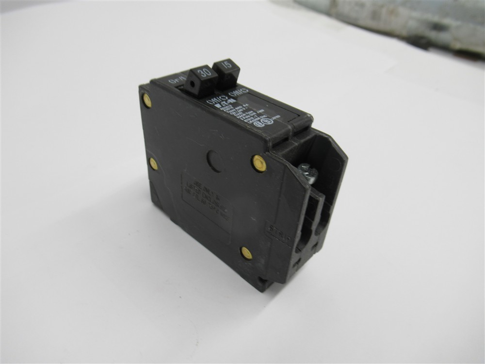Eaton BD3015 , Type BD , CTL Plug-On Circuit Breaker , Single Pole