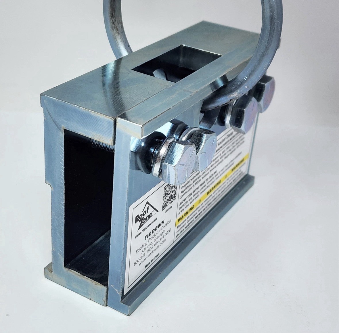 Roof Zone 2-Way Standing Seam Anchor Clamp Tie Down PART No. 13864