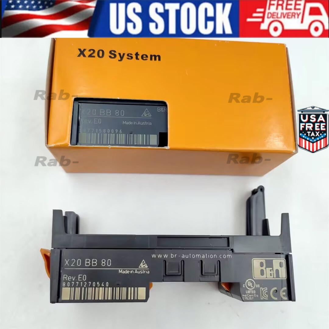 (NEW IN BOX) B&R X20BB80 X20 BB 80 Module