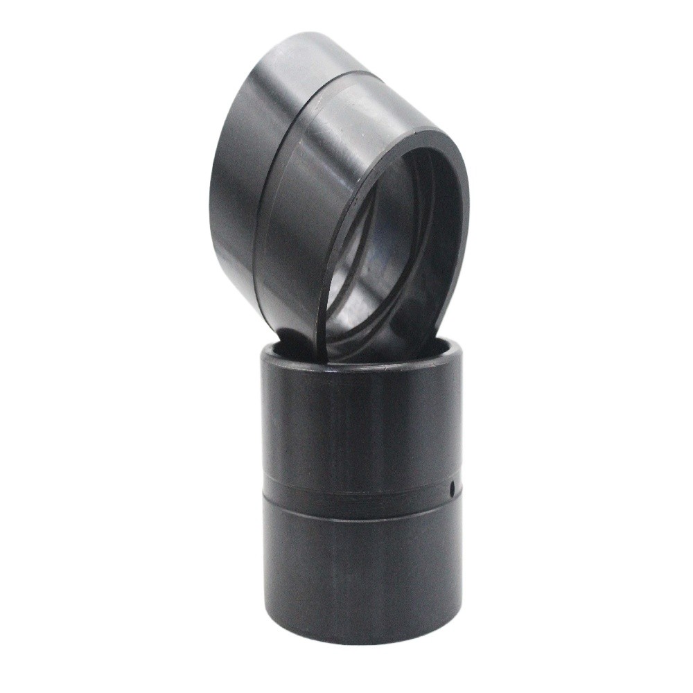 Set of 2 35x45x40 MM Excavator Bucket Bushing (IDx ODx L) Steel Bearing Sleeve