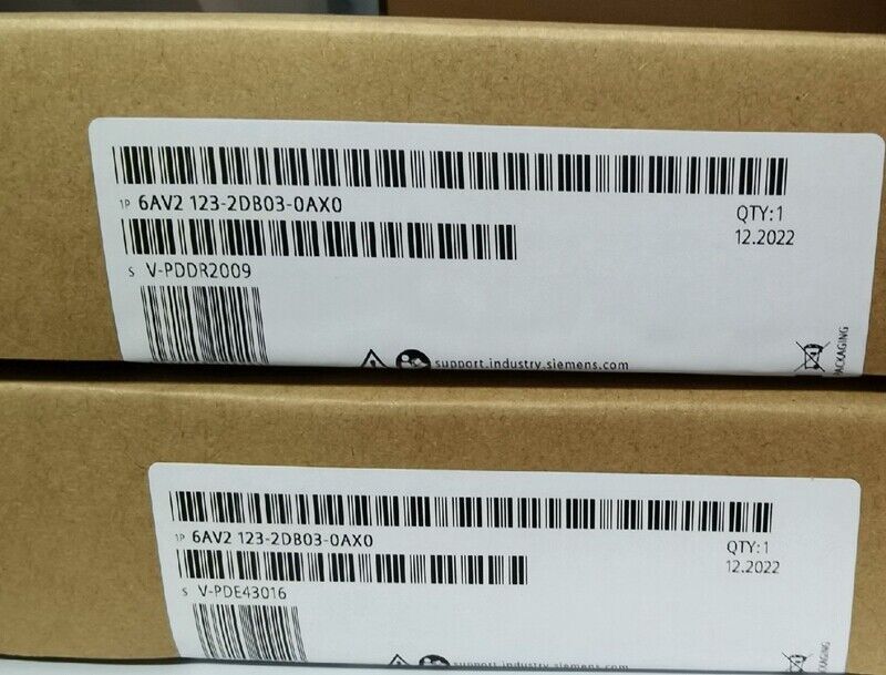 6AV2 123-2DB03-0AX0 1 Pcs SIEMENS 6AV2123-2DB03-0AX0 HMI KTP400 4″ Touch Panel