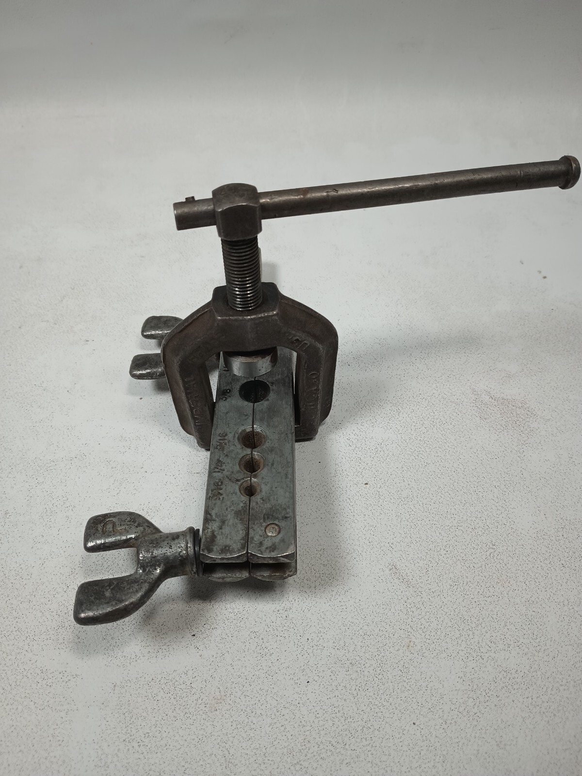 Vintage Imperial Brass Chicago Flaring Tool 5/16 – 5/8 with K-D base os11