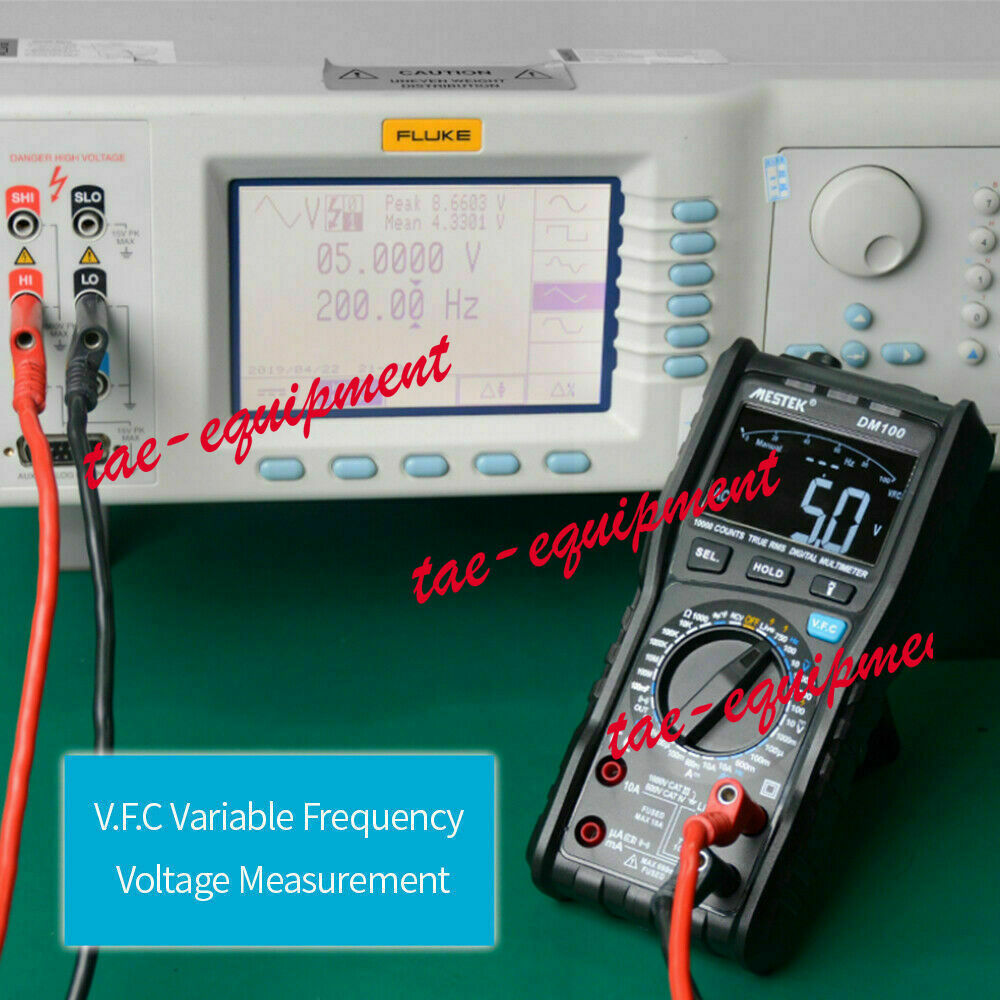 DM100C MESTEK Analog Digital True RMS NCV Live Line Tester Multimeter